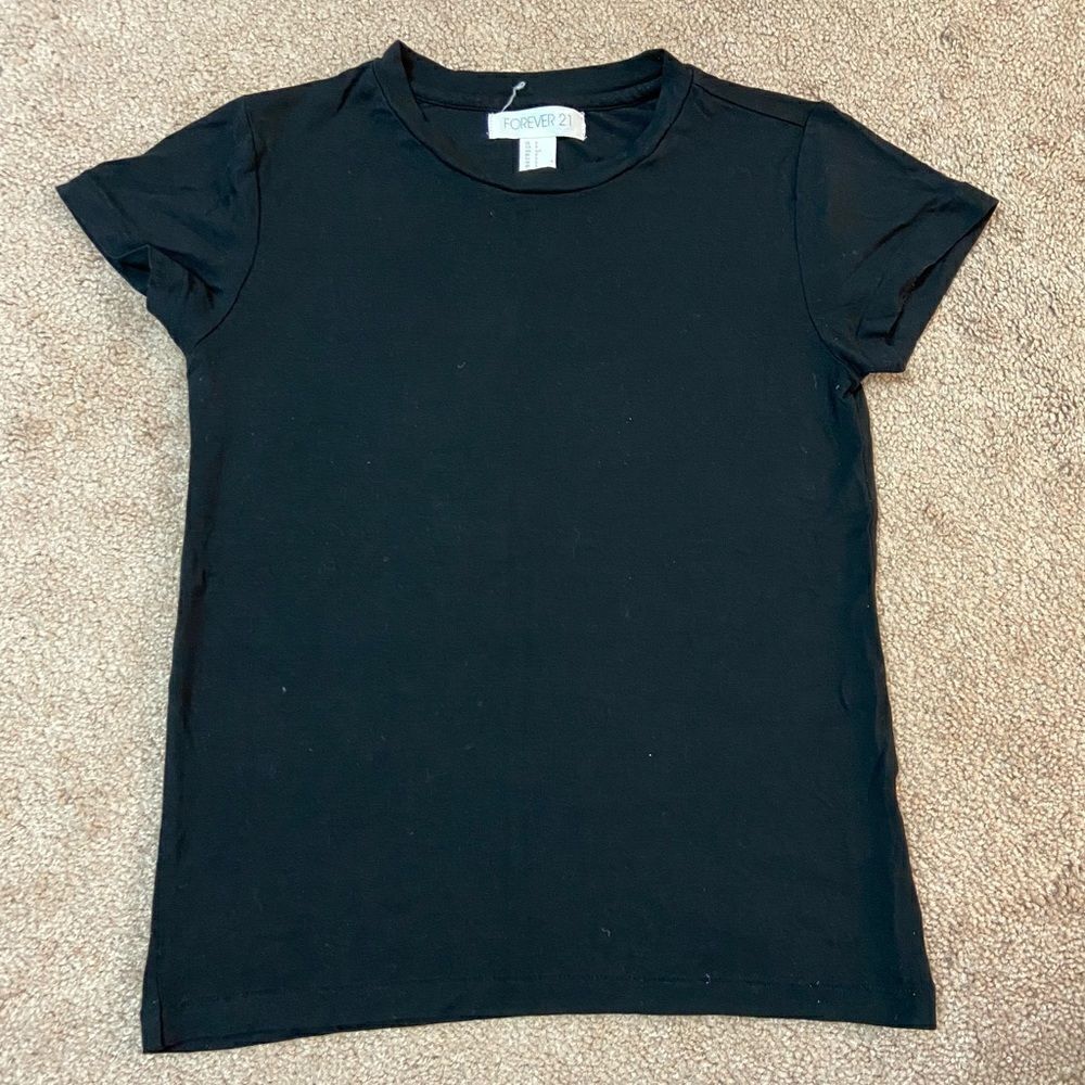 Forever 21 Black Tee